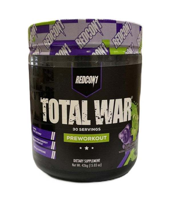 Redcon1 Total War - Preworkout, Sour Gummy Bear (EAN 810044576146) - 426 grams