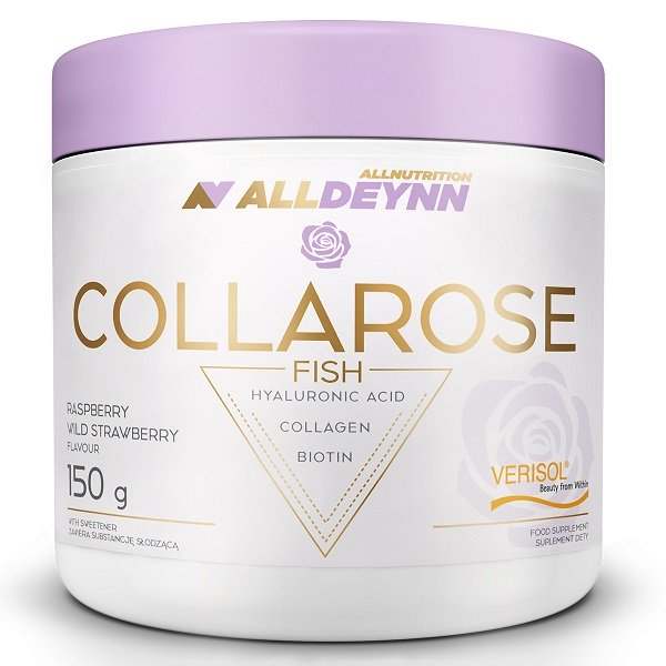 Allnutrition AllDeynn Collarose Fish, Raspberry Wild Strawberry - 150 grams