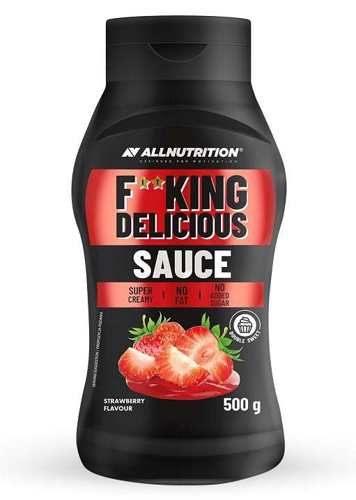 Allnutrition Fitking Delicious Sauce, Strawberry - 500 grams