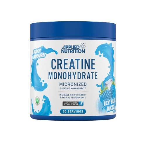 Applied Nutrition Creatine Monohydrate, Icy Blue Razz - 250 grams