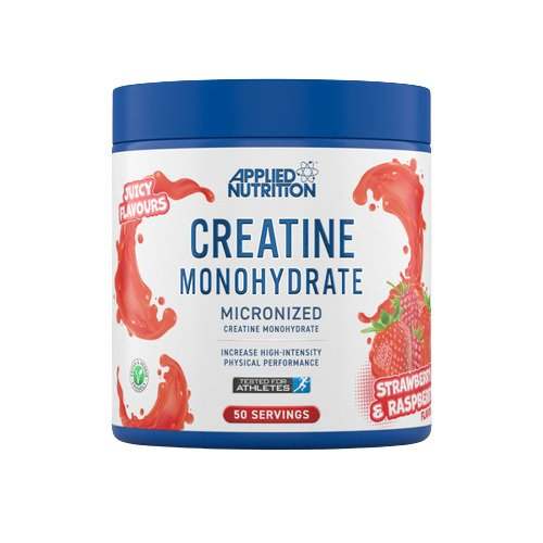 Applied Nutrition Creatine Monohydrate, Strawberry & Raspberry - 250 grams