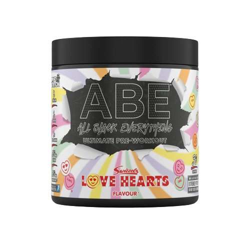 Applied Nutrition ABE - All Black Everything, Swizzels Love Hearts - 375 grams