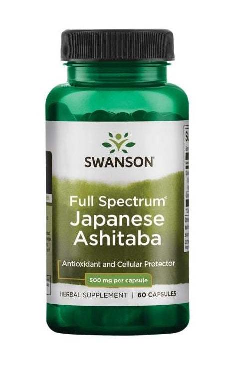 Swanson Full Spectrum Japanese Ashitaba, 500mg - 60 caps