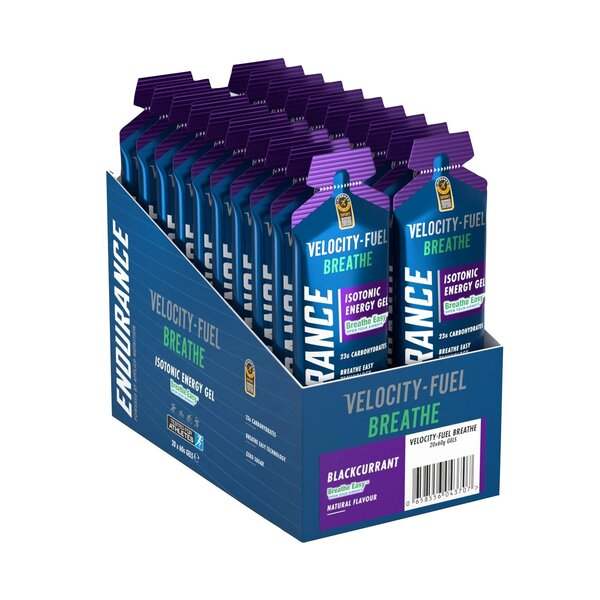 Applied Nutrition Endurance Breathe Isotonic Energy Gel, Blackcurrant - 20 x 60g