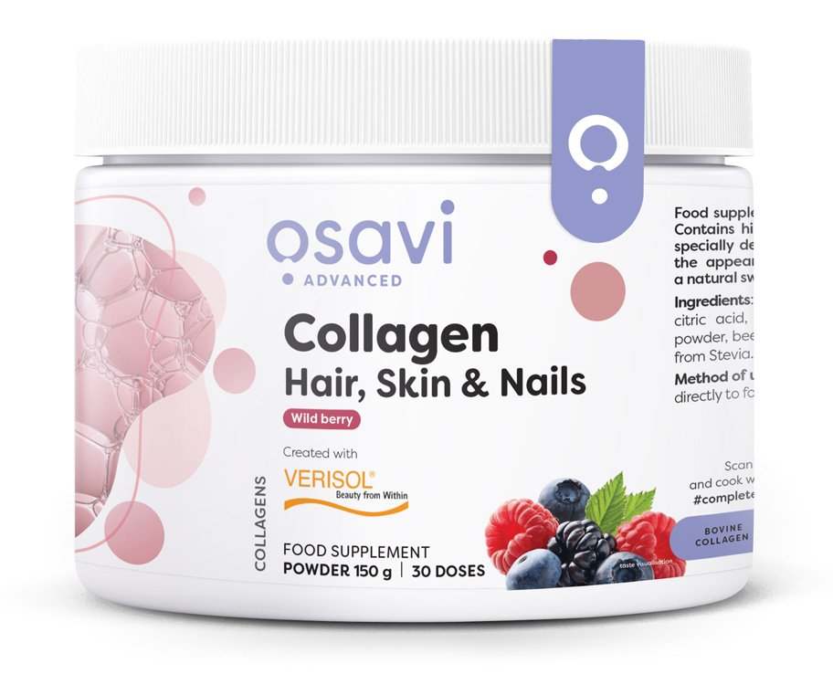 Osavi Collagen Peptides (Hair, Skin & Nails), Wild Berry - 150 grams