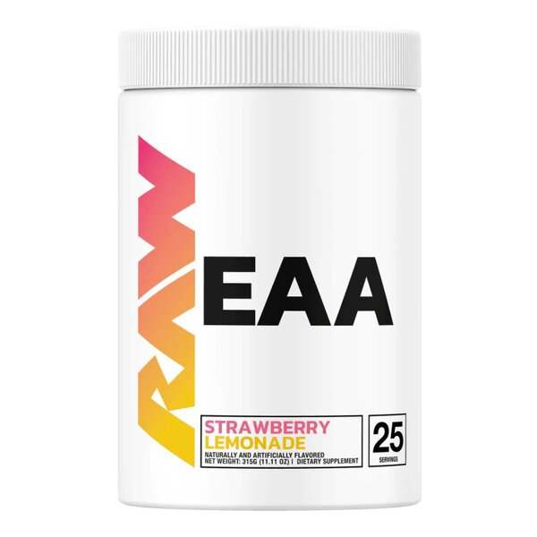 Raw Nutrition EAA, Strawberry Lemonade - 315 grams