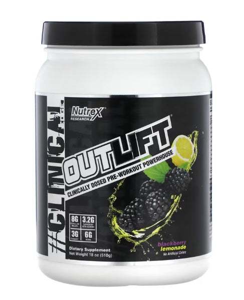 Nutrex OutLift, Blackberry Lemonade - 510 grams