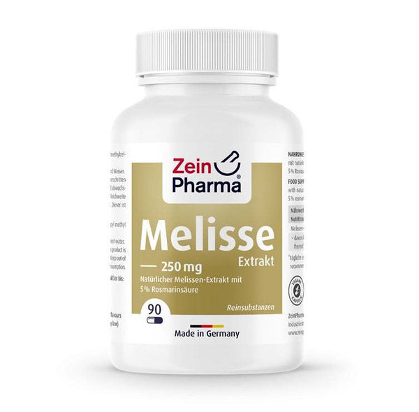 Zein Pharma Melissa Extract, 250mg - 90 vcaps