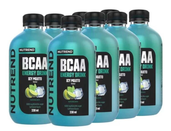 Nutrend BCAA Energy Drink, Icy Mojito - 8 x 330 ml.