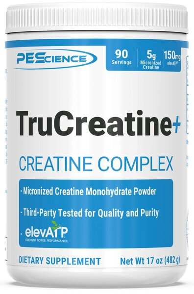 PEScience TruCreatine+ Powder, Unflavored - 482 grams