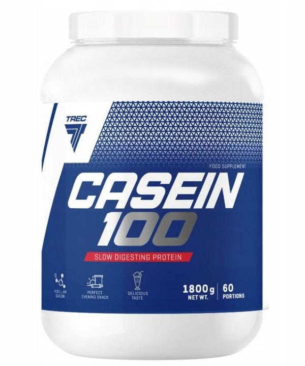 Trec Nutrition Casein 100, Chocolate - 1800 grams