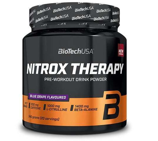 BioTechUSA Nitrox Therapy, Blue Grape - 340 grams