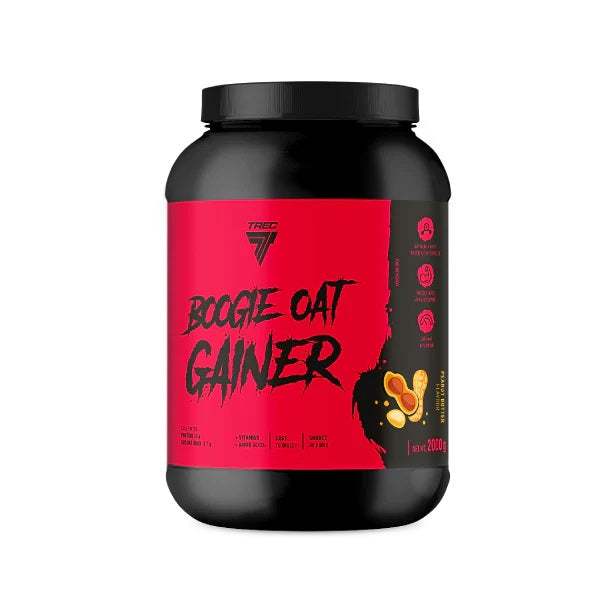 Trec Nutrition Boogie Oat Gainer, Peanut Butter - 2000 grams