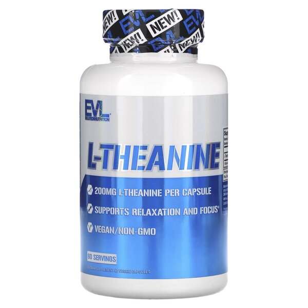 EVLution Nutrition L-Theanine - 60 vcaps