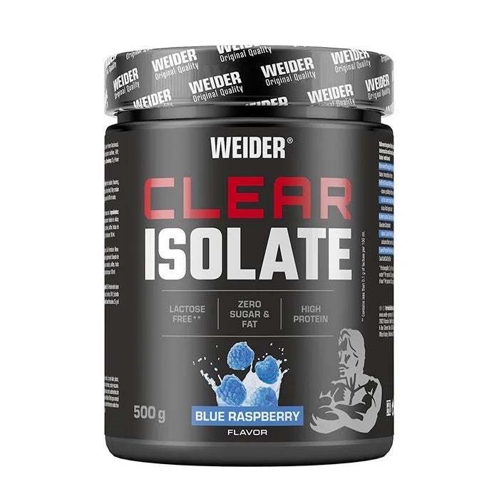 Weider Clear Isolate, Blue Raspberry - 500 grams