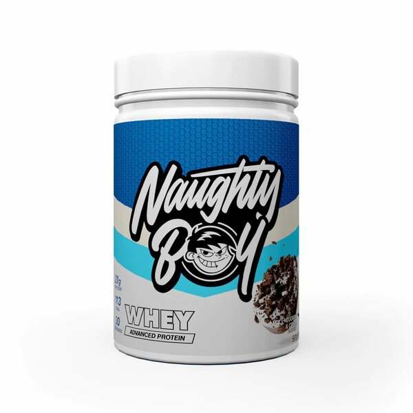 Naughty Boy Advanced Whey, Cookies & Cream - 900 grams