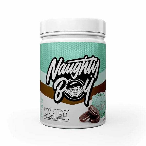 Naughty Boy Advanced Whey, Mint Cookies & Cream - 900 grams