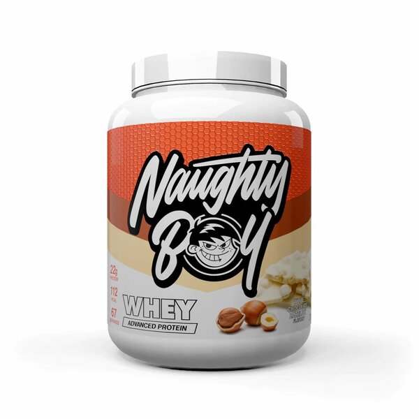 Naughty Boy Advanced Whey, White Chocolate Hazelnut - 2010 grams