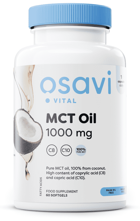 Osavi MCT Oil, 1000mg - 60 softgels