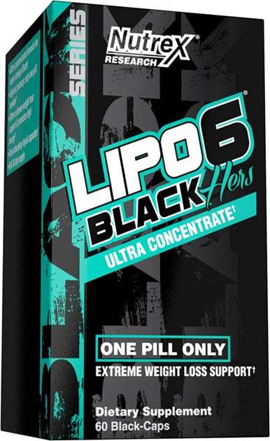 Nutrex Lipo-6 Black Hers Ultra Concentrate - 60 caps