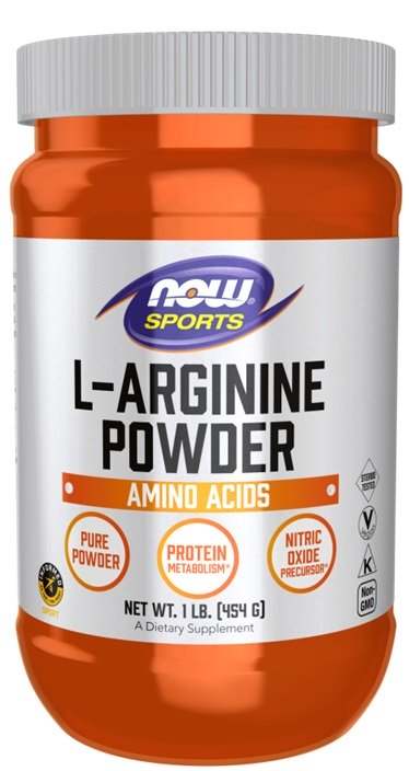 NOW Foods L-Arginine, Powder - 454 grams