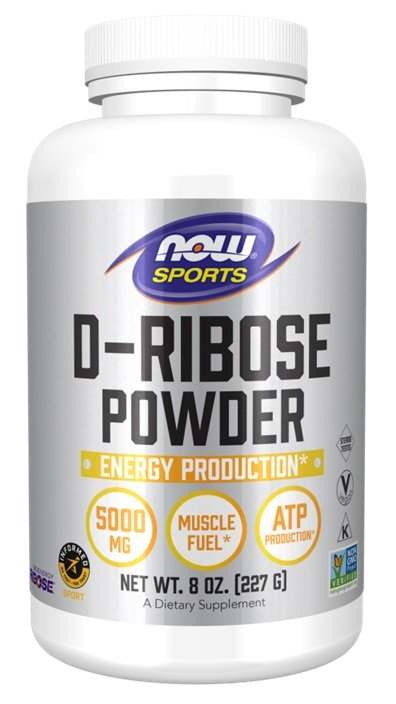 NOW Foods D-Ribose, Powder - 227 grams