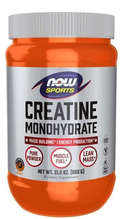 NOW Foods Creatine Monohydrate, Pure Powder - 600 grams