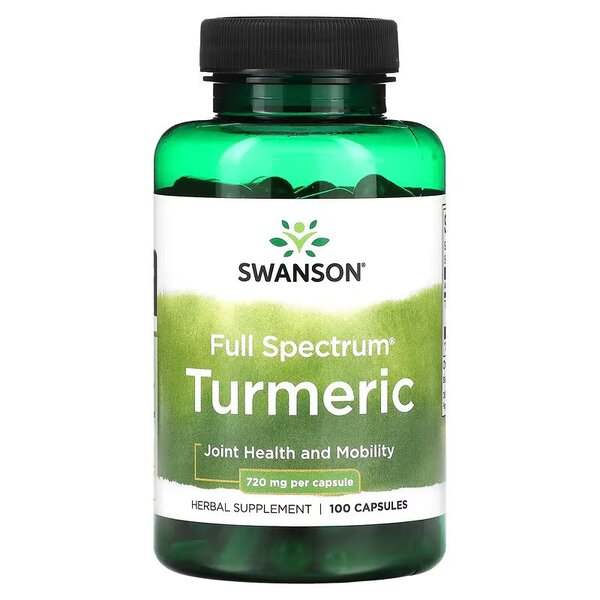 Swanson Full Spectrum Turmeric, 720mg - 100 caps