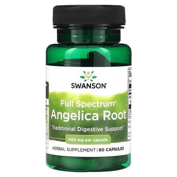 Swanson Full Spectrum Angelica Root, 400mg - 60 caps