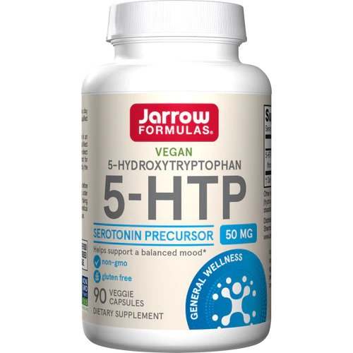 Jarrow Formulas 5-HTP, 50mg - 90 vcaps