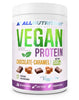 Allnutrition Vegan Protein, Chocolate Caramel - 500 grams