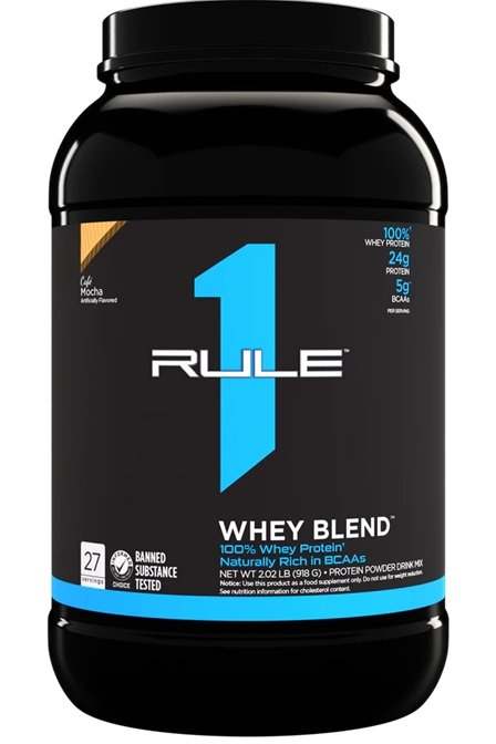 Rule One R1 Whey Blend, Cafe Mocha - 918 grams