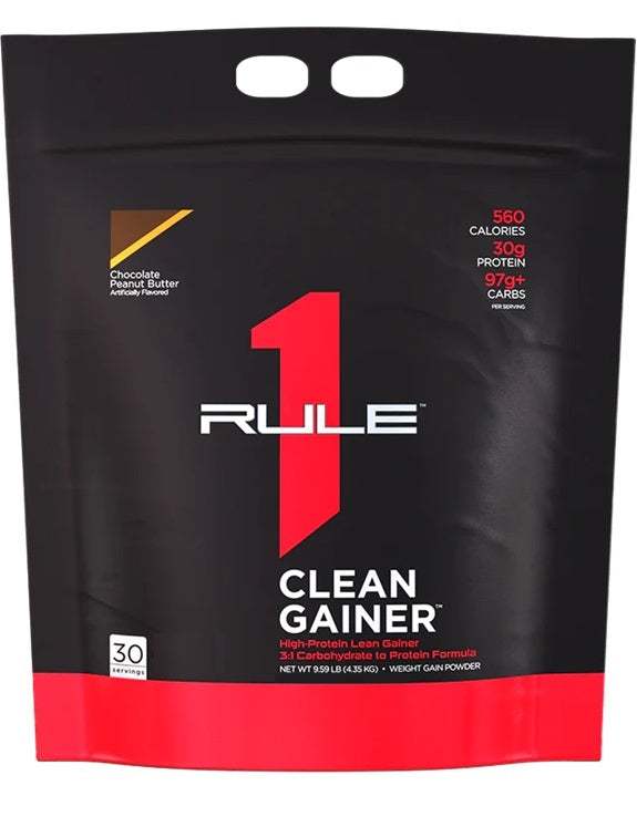 Rule One R1 Clean Gainer, Chocolate Peanut Butter - 4350 grams