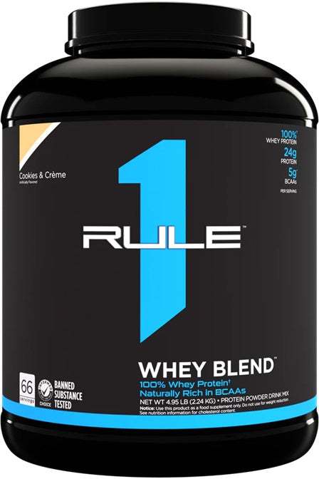 Rule One R1 Whey Blend, Cookies & Creme - 2240 grams