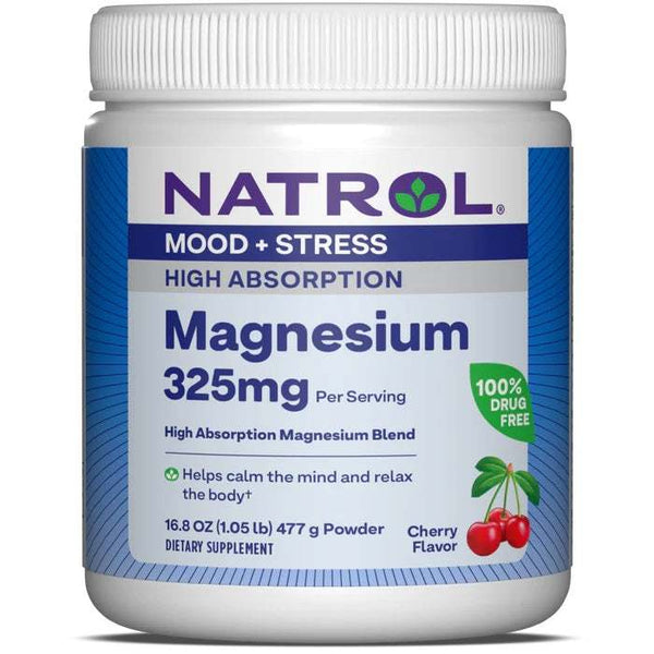 Natrol High Absorption Magnesium, 325mg (Cherry) - 477 grams