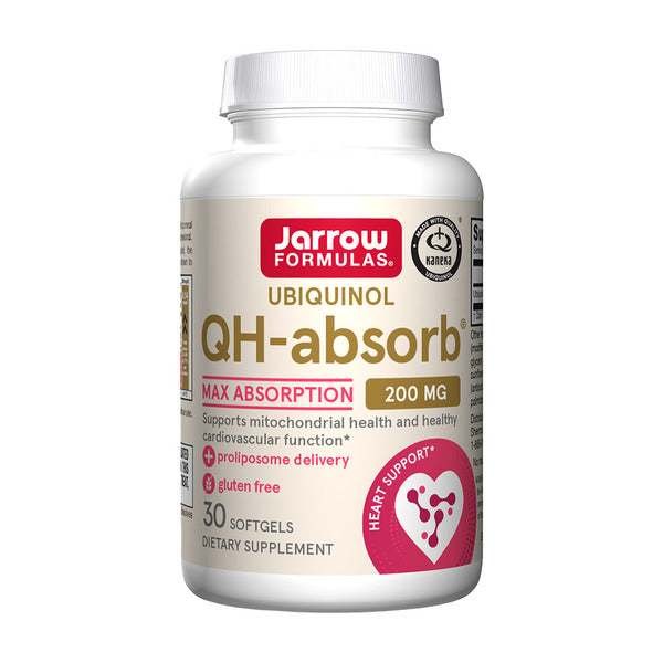 Jarrow Formulas Ubiquinol QH-absorb, 200mg - 30 softgels