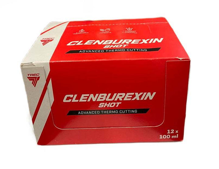 Trec Nutrition ClenBurexin Shot, Peach and Apple - 12 x 100 ml.