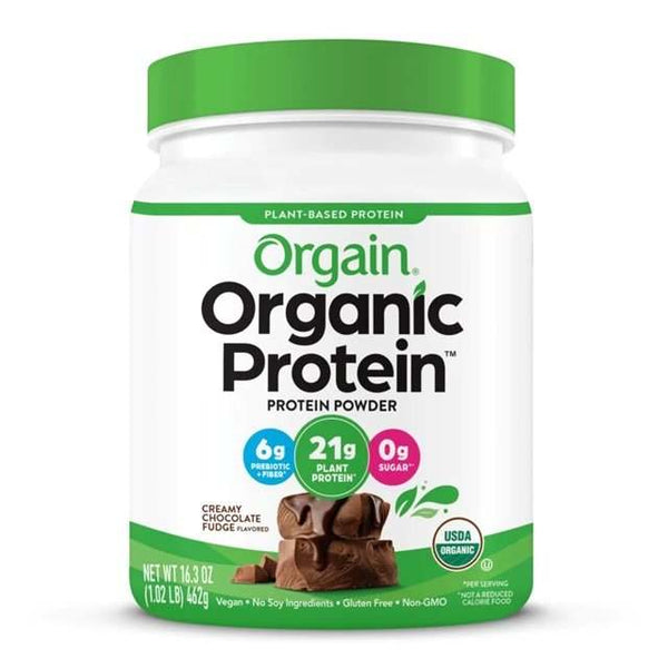 Orgain Organic Protein, Creamy Chocolate Fudge - 462 grams