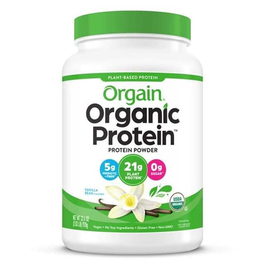 Orgain Organic Protein, Vanilla Bean - 920 grams