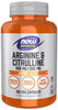 NOW Foods Arginine & Citrulline - 120 vcaps