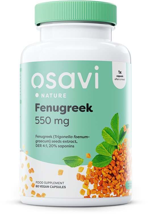 Osavi Fenugreek, 550mg - 60 vcaps