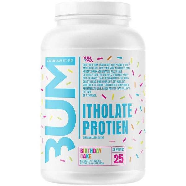 Raw Nutrition CBUM Itholate Protein, Birthday Cake - 825 grams