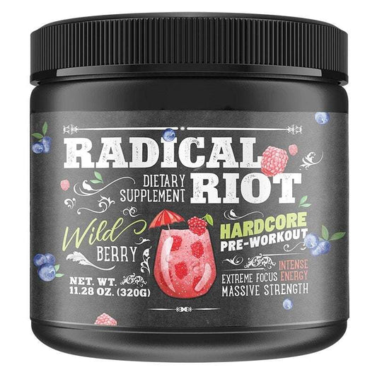 American Supps Radical Riot, Wild Berry - 340 grams