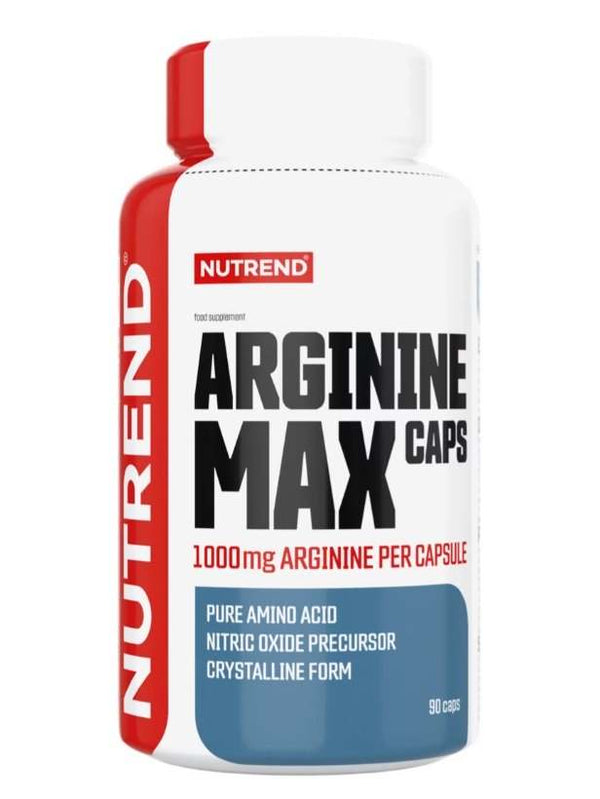 Nutrend Arginine Max Caps, 1000mg - 90 caps