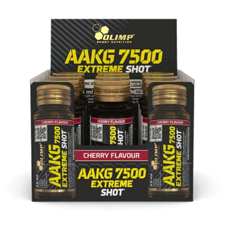 Olimp Nutrition AAKG 7500 Extreme Shot, Cherry - 9 x 25 ml.