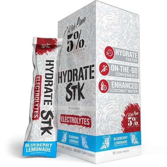 5% Nutrition Hydrate - Legendary Series Stick Packs, Blueberry Lemonade - 10 x 9g