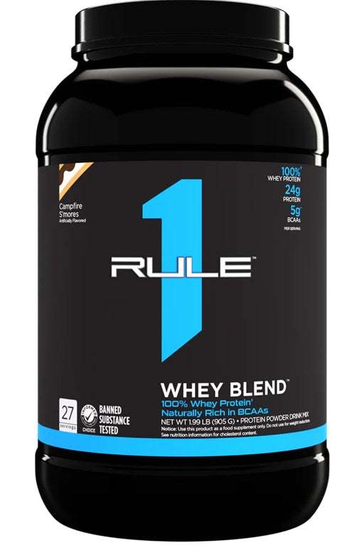 Rule One R1 Whey Blend, Campfire S'mores - 905 grams