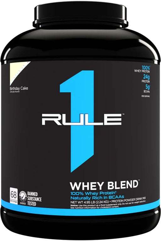 Rule One R1 Whey Blend, Birthday Cake - 2240 grams