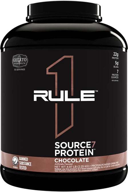 Rule One Source7 Protein, Chocolate Gelato - 2250 grams