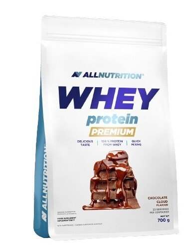 Allnutrition Whey Protein Premium, Chocolate Cloud - 700 grams